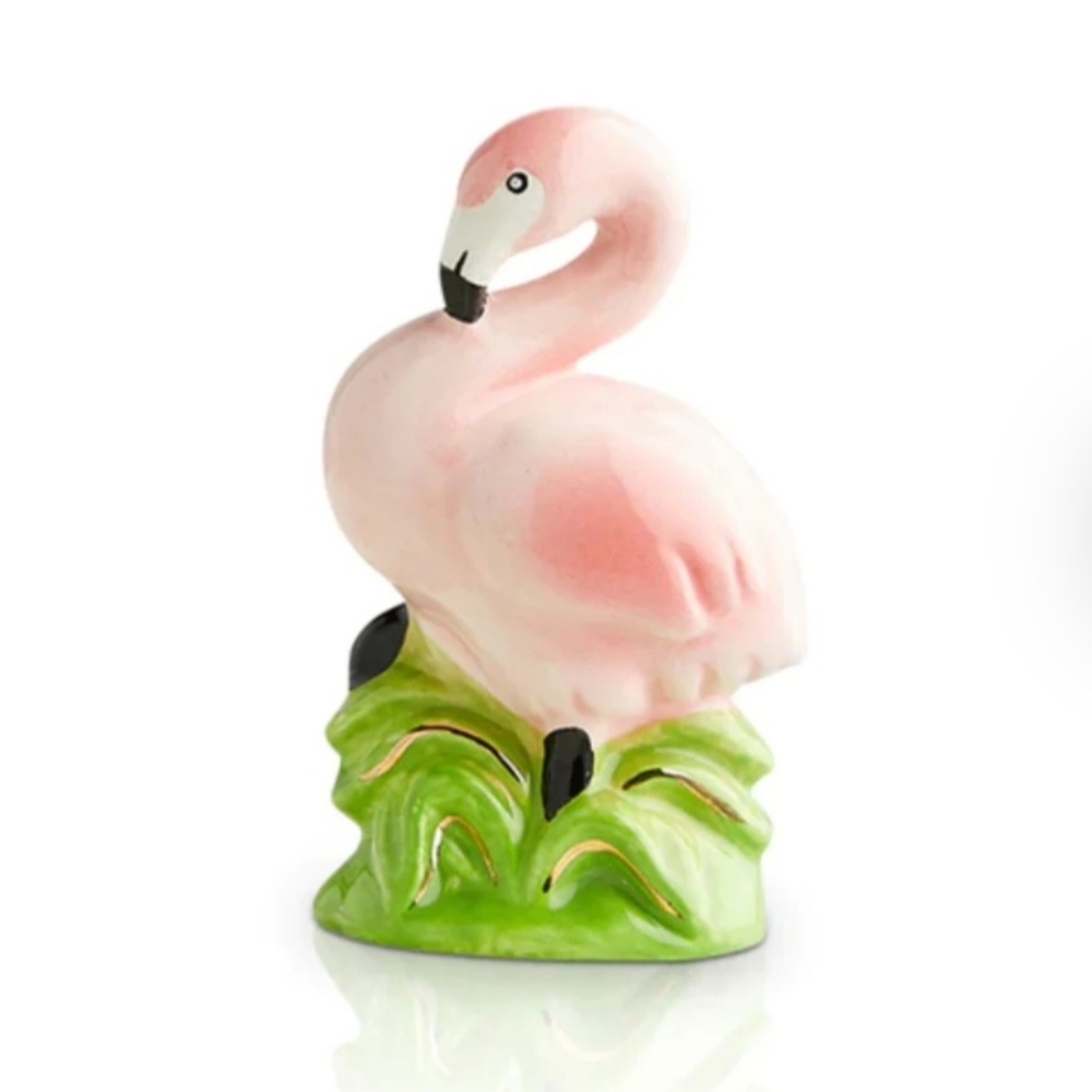 Nora Fleming Tickled Pink Flamingo